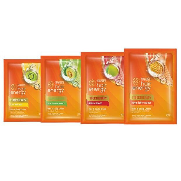 Makarizo Hair Energy Creambath Sachet - Masker Rambut