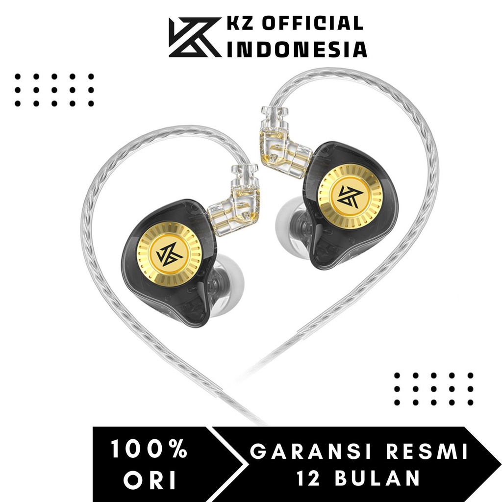 KZ EDX Ultra Basshead Earphone with MIC - Garansi Resmi