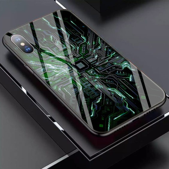 [K46] SoftCase Glass For Oppo Vivo Xiaomi Samsung Iphone Realme a12 a31 a5s a52 a91 a92 a3s a37