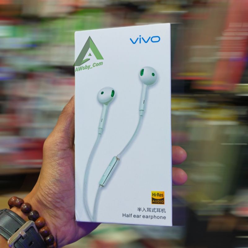 EARPHONE VIVO ORI HEADSET VIVO ULTRA BASS STEREO V20 V21 Y20 Y20S Y12S Y21S Y30 Y50 (V20 SERIES)