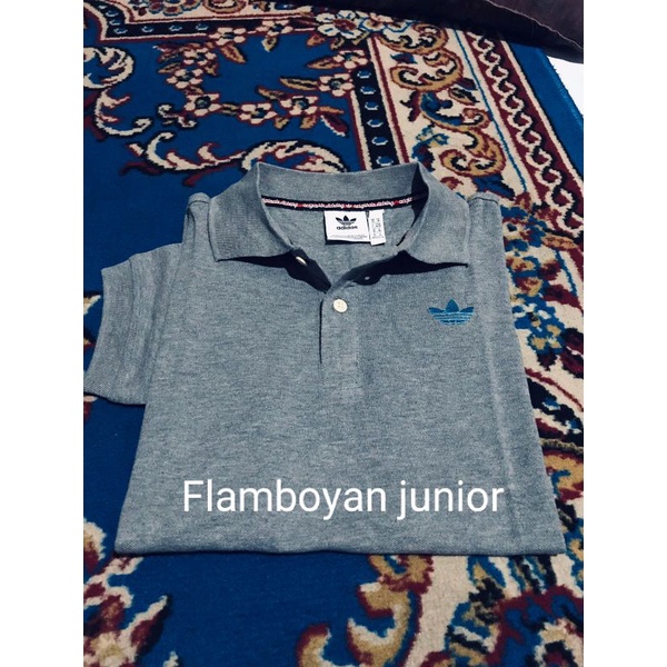 KAOS KERAH PRIA ADIDAS ORIGINAL-POLOSHIRT ADIDAS ORIGINAL