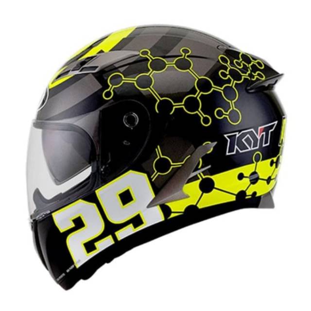 Helm Full Face KYT vendetta iannone + anti fog