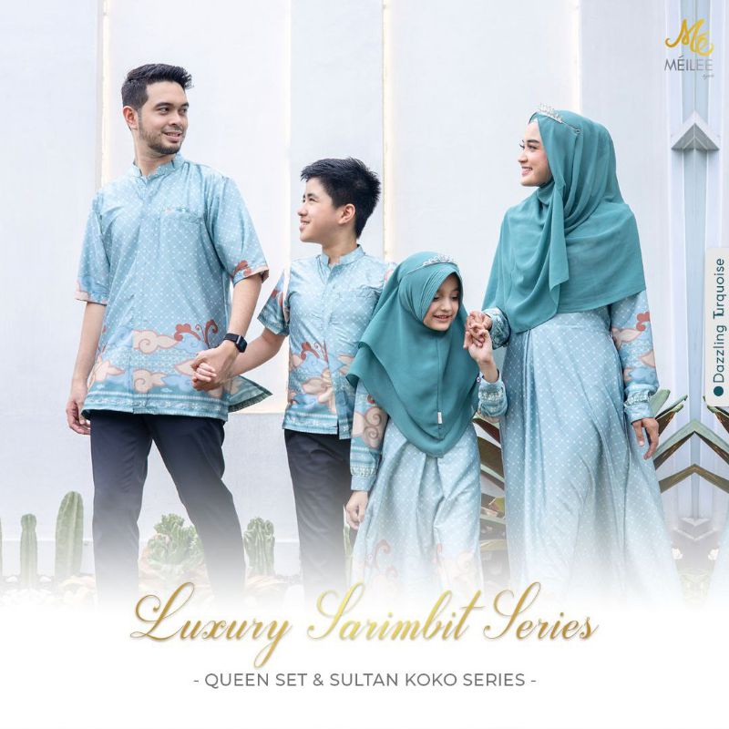 SARIMBIT MEILEE LUXURY DAZZLING TOURQISE