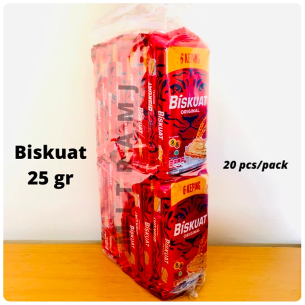 

BISKUAT 15 GR (20 PCS/PACK)/BISKUIT/SNACK