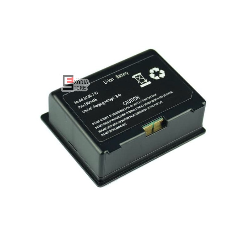 Baterai Printer Thermal 1500 mAh Model 18500-7.4V 58B rechargeable li-ion untuk EPPOS V2 EPX583 58B 