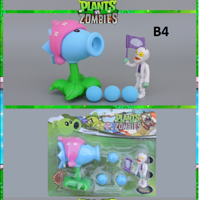 J3 - Mainan Plants vs zombies shooting