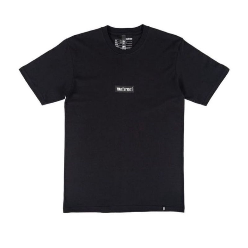 T-SHIRT KAOS MATERNAL HITAM ARMOX TS UNISEX PRIA DAN WANITA - KAOS DISTRO PRIA MATERNAL SIMPEL LOGO 