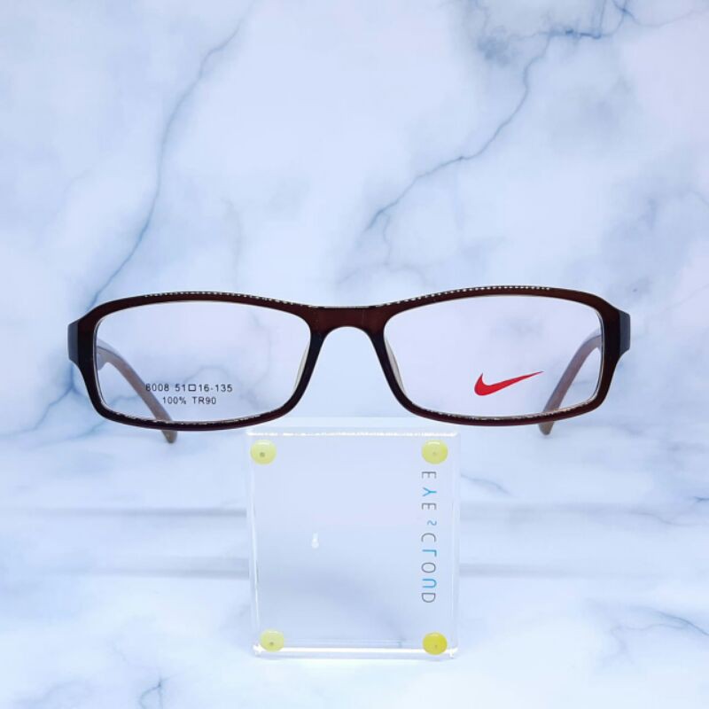 Kacamata lentur minus frame kotak 8008 - Frame kacamata unisex