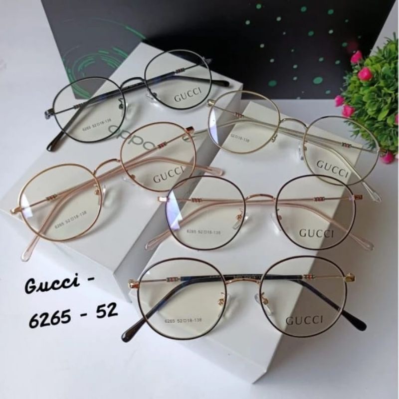 KACAMATA MINUS | LENSA PHOTOCROMIC | LENSA ANTI RADIASI | KACAMATA BULAT 6265