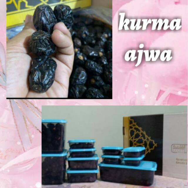 

Kurma Ajwa Nabi , Ajwa Aliyah Organic Grade 1+ , Kurma Nabi