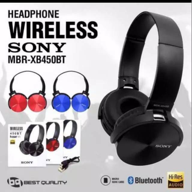 SONY WIRELESS HEADPHONE HEADSET HANDFREE NFC / BLUETOOTH