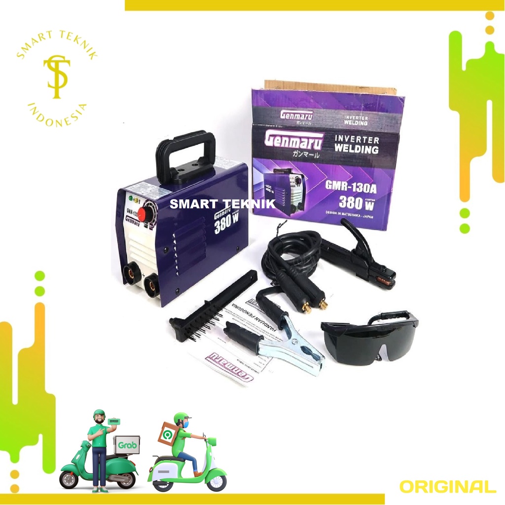 Mesin Las Listrik 380 Watt IGBT 125A GENMARU low watt