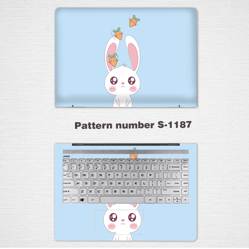 2pcs Stiker Pelindung Laptop Universal Bahan VINYL Ukuran 12 13 14 15.6 Inch Untuk ASUS K3400P M3400QA UX5401 OLED pro15 M3500Q