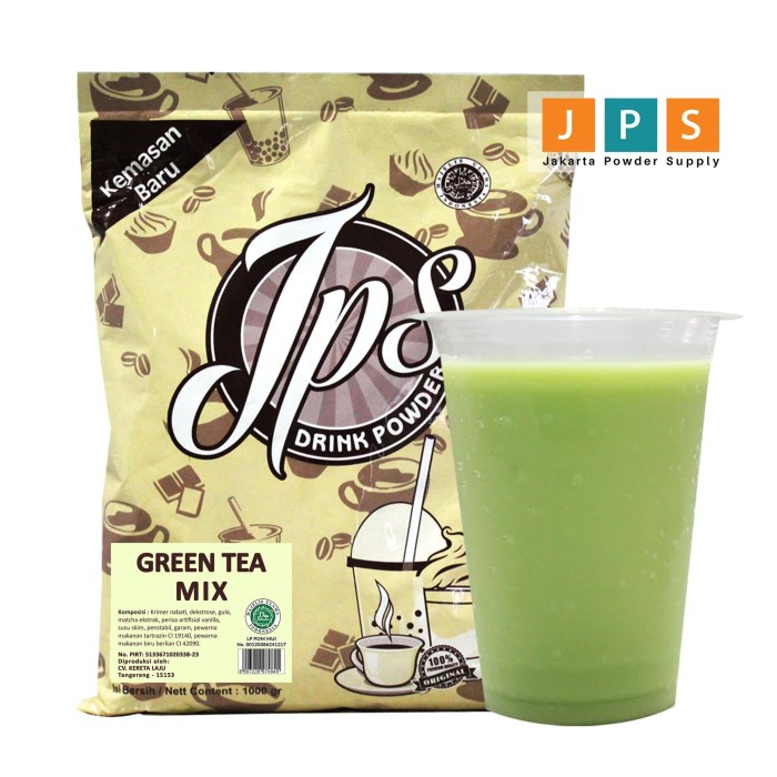 

Lainnya-Minuman-Bubuk- Bubuk Minuman Green Tea Mix Powder Instan Jps Gula -Bubuk-Minuman-Lainnya.