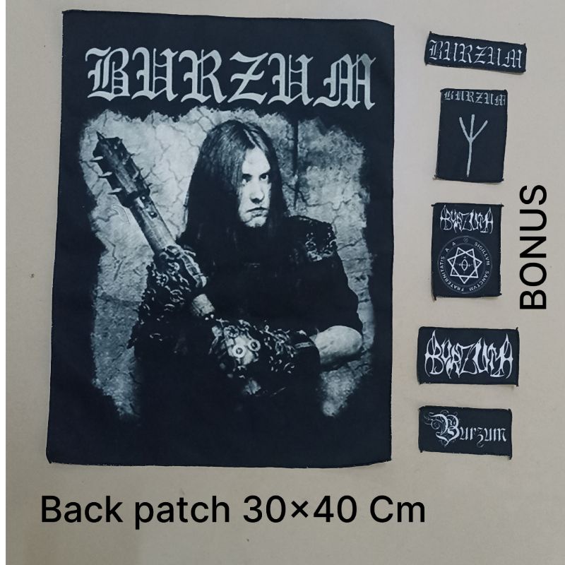 BACKPATCH SET BURZUM ASKE FILOSOFEM