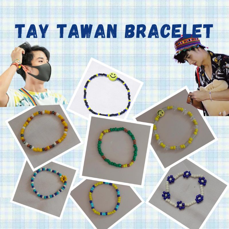 bracelet| Breacelet tay tawan edition| Gelang mote | manik| bracelet thai aktor