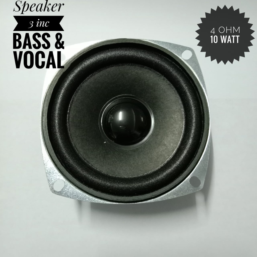 SPEAKER 3 INC BASS VOCAL