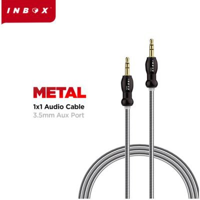 Audio Cable INBOX METAL 1X1 lenght 100cm