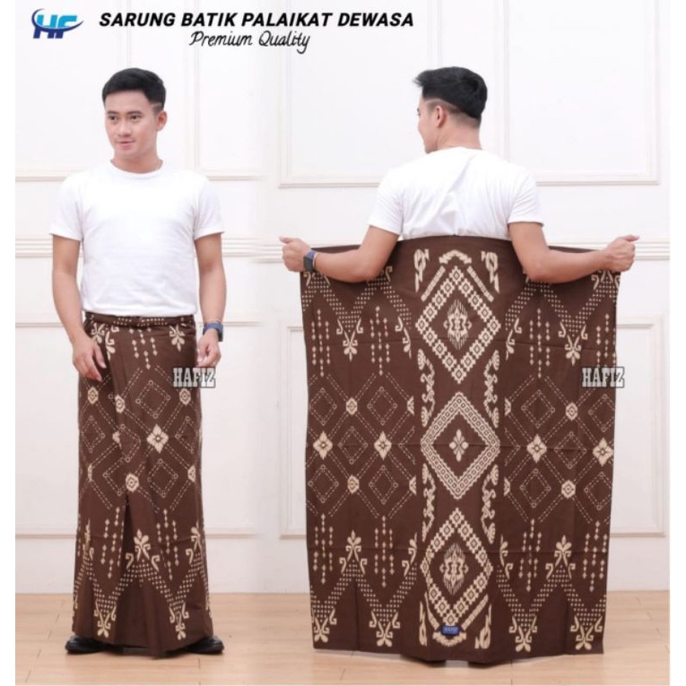 SARUNG BATIK PALAIKAT PRIA DEWASA PEKALONGAN/SARUNG BATIK KANG SANTRI MOTIF TERKINI