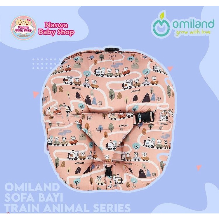 Omiland Sofa Bayi Train Animal Series