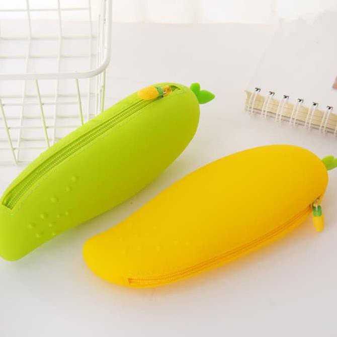 

Kotak Pensil Mangga Silicon Lembut By