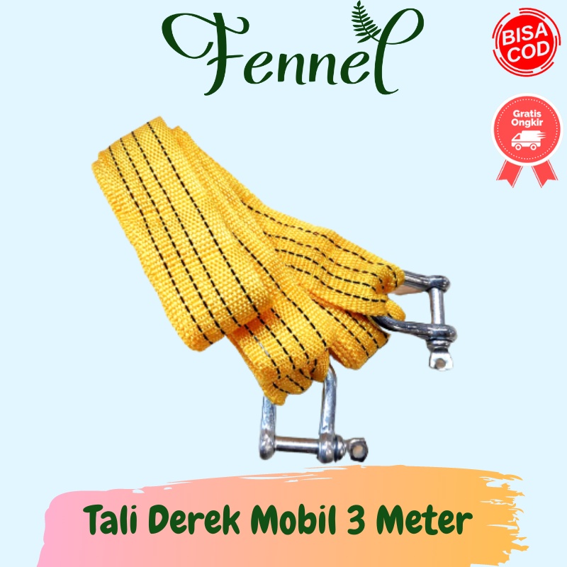 Tali Tambang Derek Mobil Darurat U-Type 3M