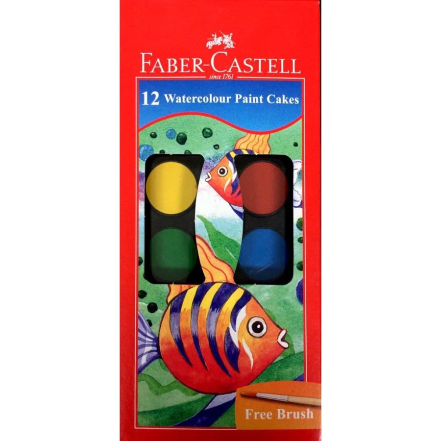 

Faber-Castell Watercolour Cake 12 125011