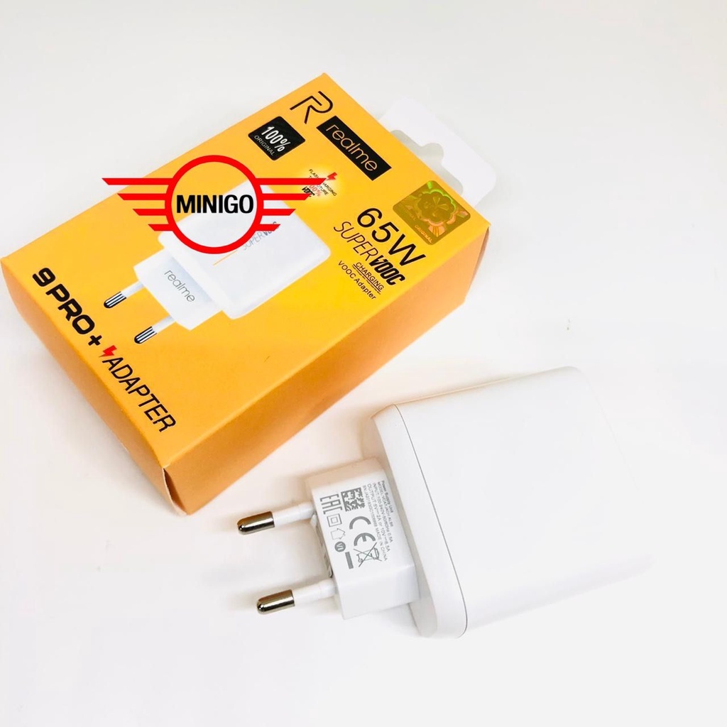 REALME R17 PRO 65W 9 PRO 65W TRAVEL POWER ADAPTER - BATOK CHARGER REALME 9 PRO +