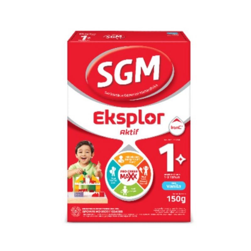 SGM 1+ Vanilla dan Madu Susu Pertumbuhan 150gr