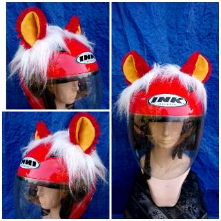 Kuping kucing buat helm Shopee Indonesia