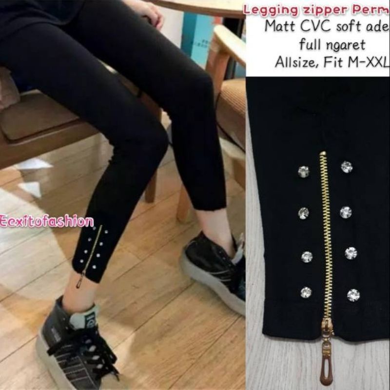 ☄️COD☄️ Celana Legging Wanita Premium Importt Kekinian