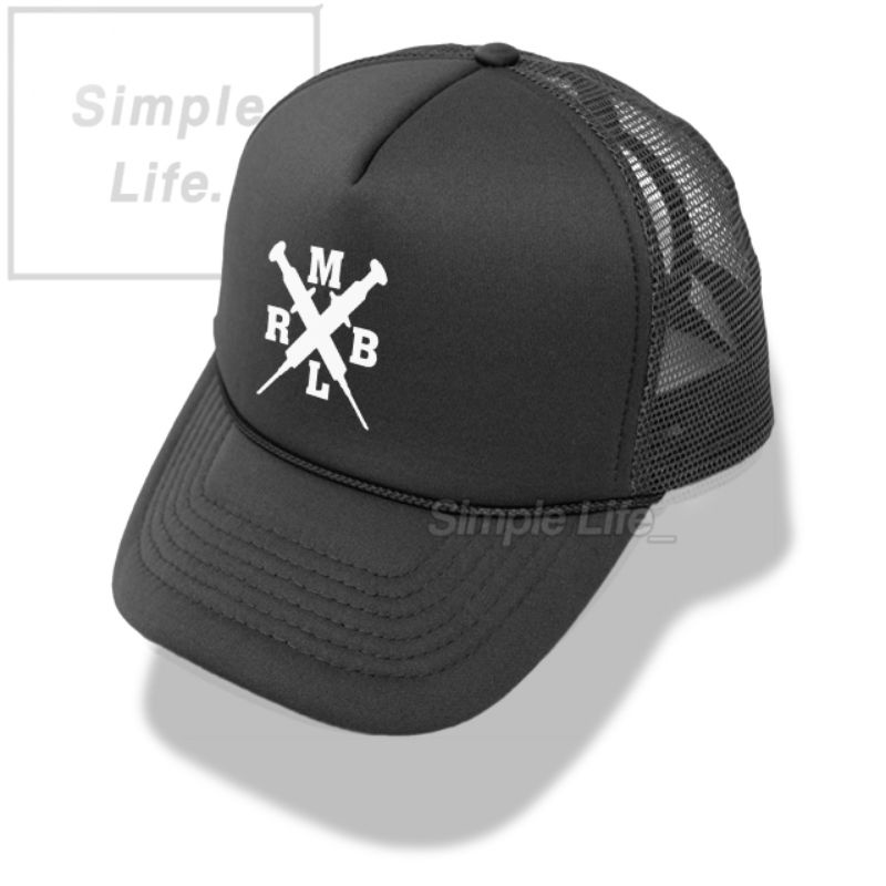 Topi Rmbl Rumble Trucker | Topi Jaring | Mesh Cap | Rumble