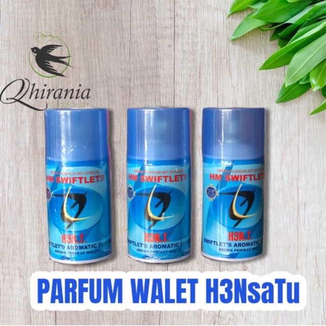 Farfum Walet H3N1, Aroma Walet H3Nsatu, Farfum walet Dispenser
