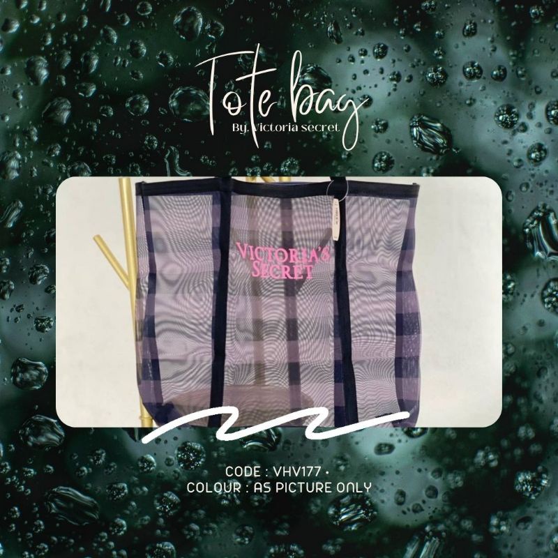 TOTE BAG VS | TAS VICTORIA SECRET (VHV177) | TAS BRANDED