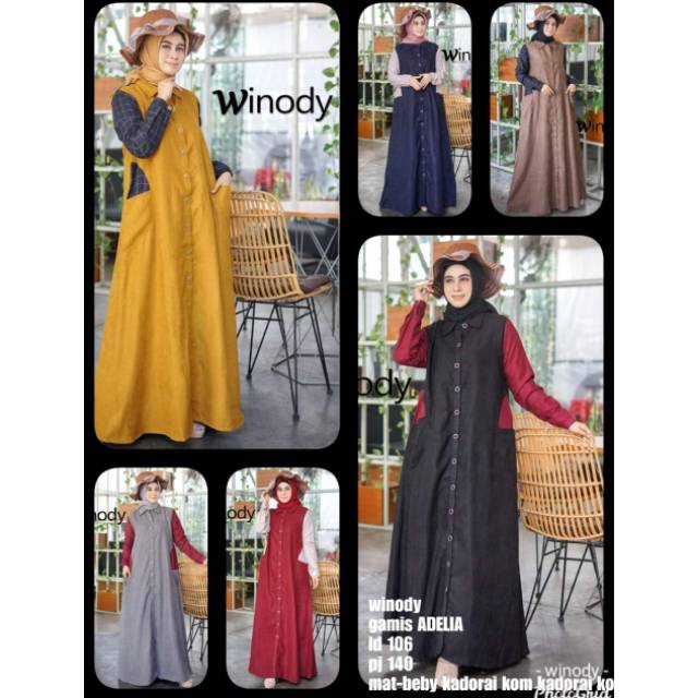 Gamis dress ori WINODY