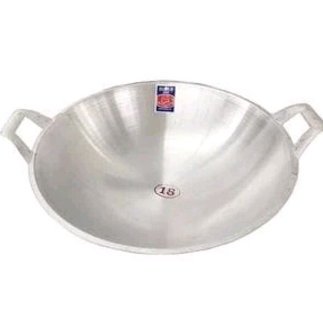 Wajan Kuali Penggorengan Alumunium Ceper No.20