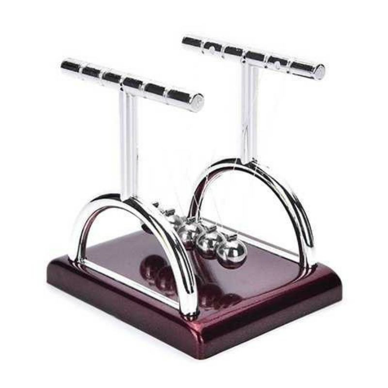 Balance Ball Pajangan Meja Pendulum Newton Model T