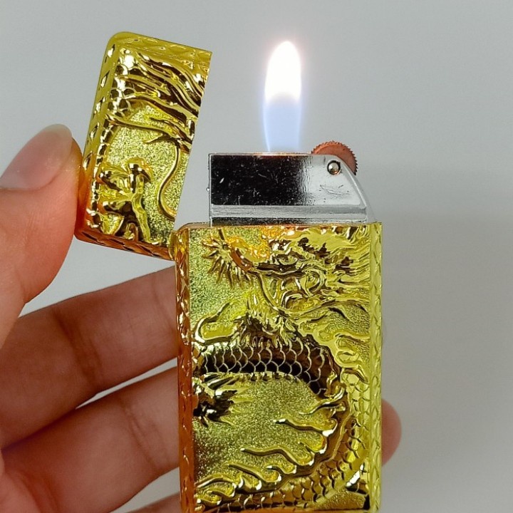 KOREK API ZIPO GAS ELEKTRIK KOREK RODA MODEL NAGA