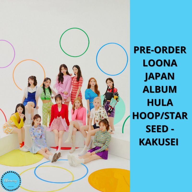 [DP PRE-ORDER] LOONA JAPAN ALBUM - HULA HOOP/STARSEED - KAKUSEI
