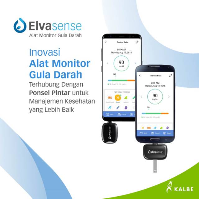 Alat Test Gula Darah Android Elvasense Shopee Indonesia