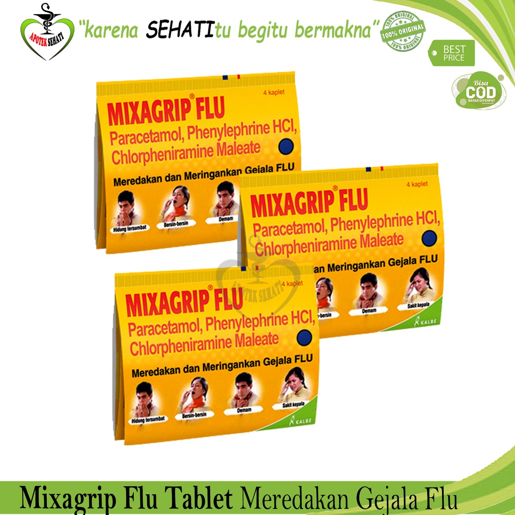 PROMO MIXAGRIP FLU 3 STRIP @12 TABLET