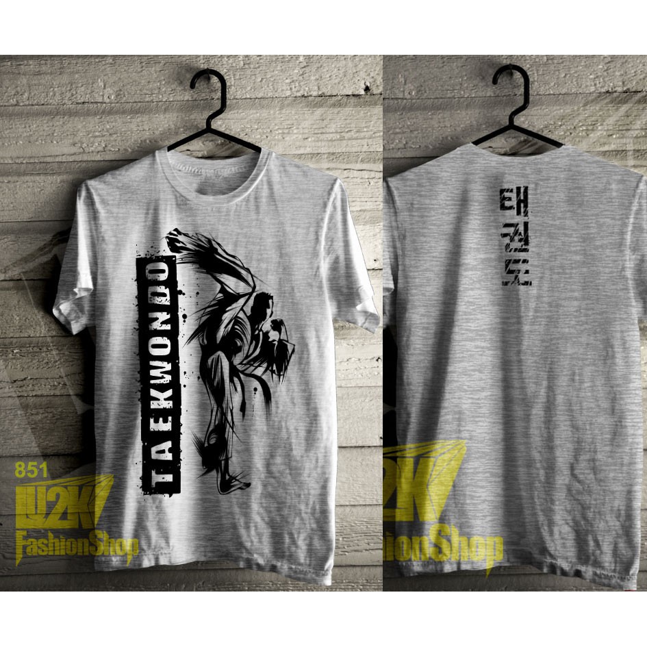 KAOS TAEKWONDO HIGH KICK BELA DIRI KOREA MARTIAL ART TKD L2K 851