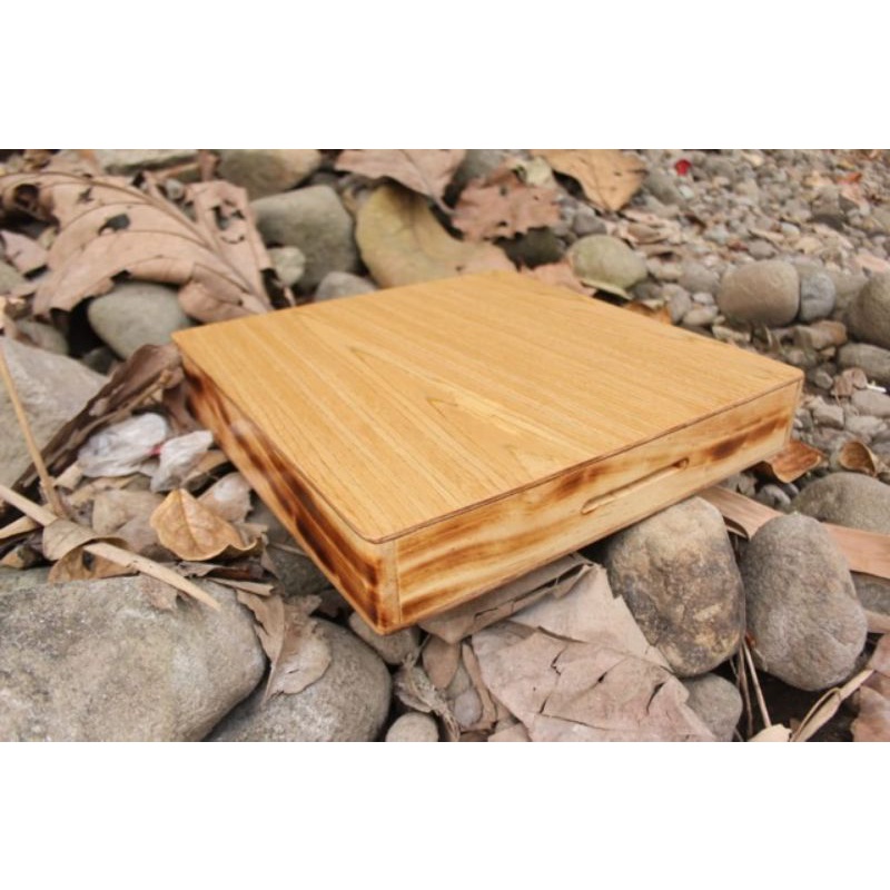 Travel Cajon Jati Belanda Bakar