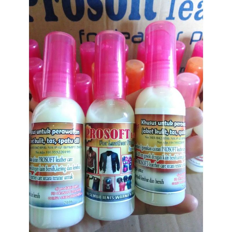 Semir Pelembut Jaket Kulit Asli Tas Kulit Asli Anti jamur Neto 60ml dan 100ml