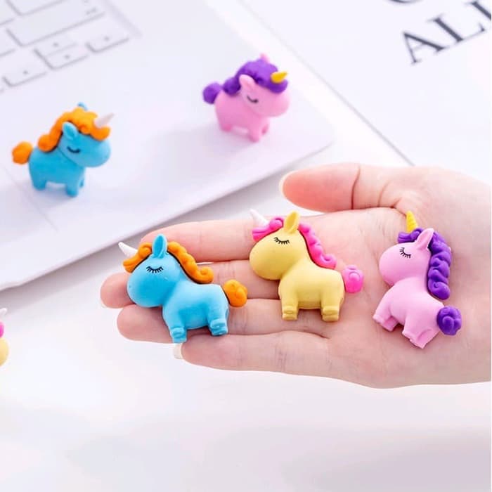 

Penghapus Pensil Lucu / Unik Motif Anak Bayi Kuda Fantasi Unicorn