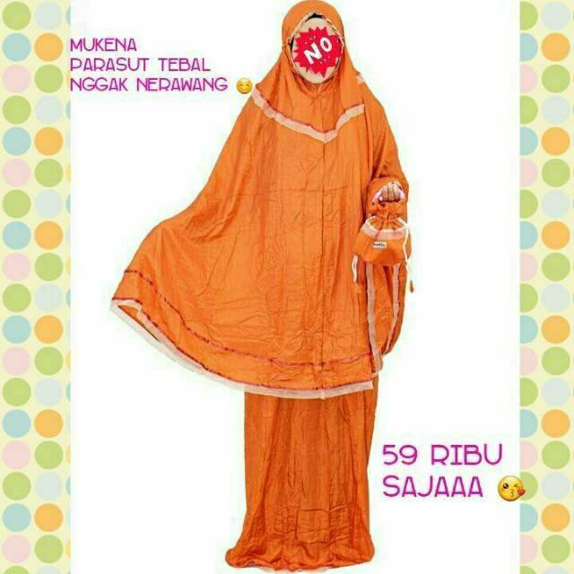 Mukena parasut tebal cantik mukena travel seperti mukena loufi grosir mukena tanah abang