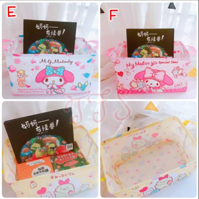 

Storge kanvas persegi lipat My Melody