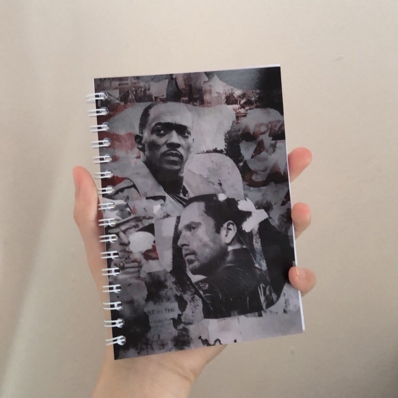 

the falcon and the winter soldier notebook
