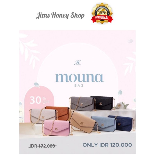 Mouna Bag Jims Honey Tas Wanita Original-Jims honey-tas selempang-tas cewe-tas perempuan cantik-free