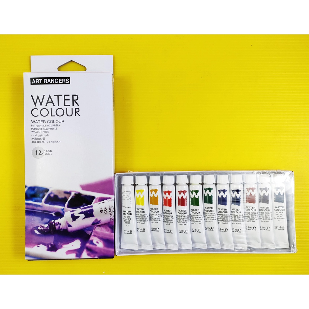

CAT AIR / WATER COLOR ART RANGERS 12ML X 12 W